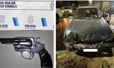 F. Varela: Robo, operativo cerrojo, persecución, choque y detención